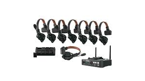 Hollyland Solidcom C1 PRO Intercom Inalámbrico Full Duplex con 8 auriculares y base (1 x casco con cable)