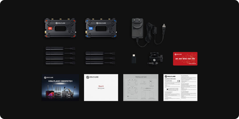 Hollyland Pyro S 4K dual HDMI /SDI