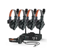 Hollyland Solidcom C1 PRO Intercom Inalámbrico Full  Duplex con 4 auriculares CON BASE