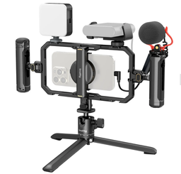 Smallrig All-in-One Video Kit For Smartphone Creators with Audio and Lighting System Full Quick Pro Edition
