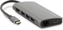 LMP 8-port USB-C mini Dock, HDMI, 3x USB 3.0, Ethernet, SD/MicroSD, USB-C charging