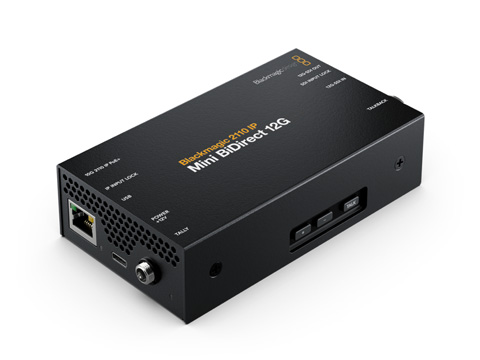 Blackmagic 2110 IP Mini BiDirect 12G