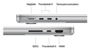 MacBook Pro 14" M5 - 10/10/16  16Gb -  512SSD  Plata