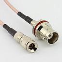 Cable Mini BNC a BNC Hembra