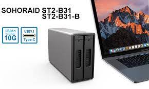 Stardom SohoTank ST2-B31 USB 3.1 JBOD, RAID 0,1, BIG    36TB