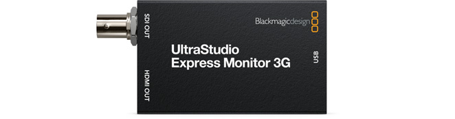 Blackmagic Ultrastudio Express Monitor 3G