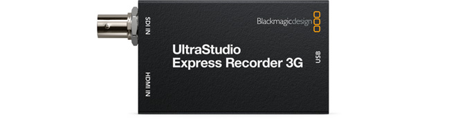 Blackmagic Ultrastudio Express Recorder 3G