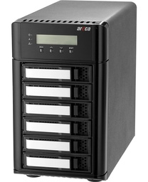 Areca Desktop RAID, 6x 3.5" 12Gb/s SAS,   2x 80/120Gb/s TB5 & USB 3.2 Gen 2